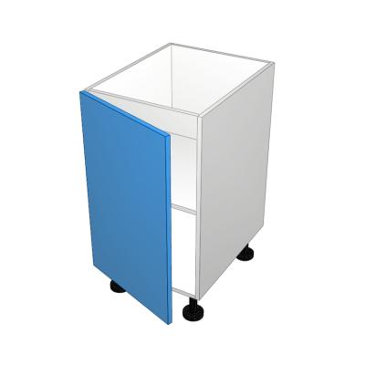 1 door sink cabinet hinged left 