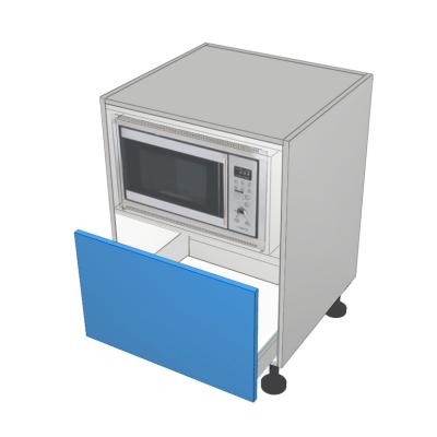 1 drawer microwave box