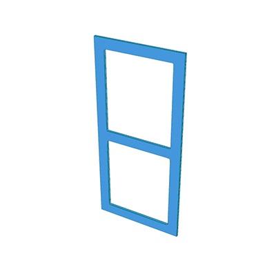 2 hole frame