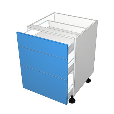 3 drawers top smaller