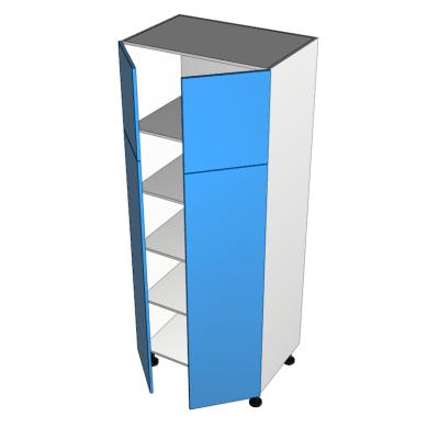 4 door tall cabinet
