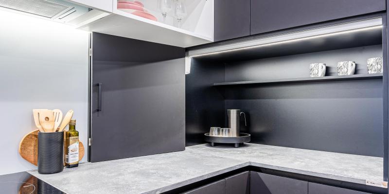 Bi-Fold Cabinet