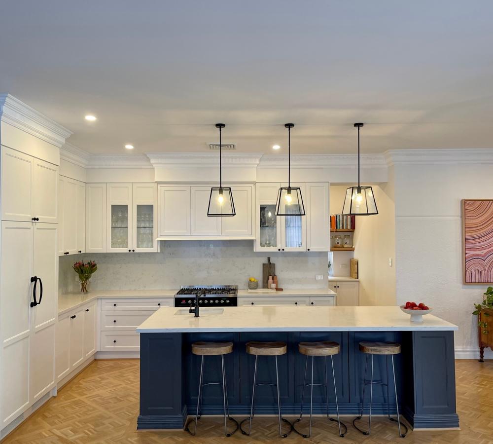 hamptons kitchen